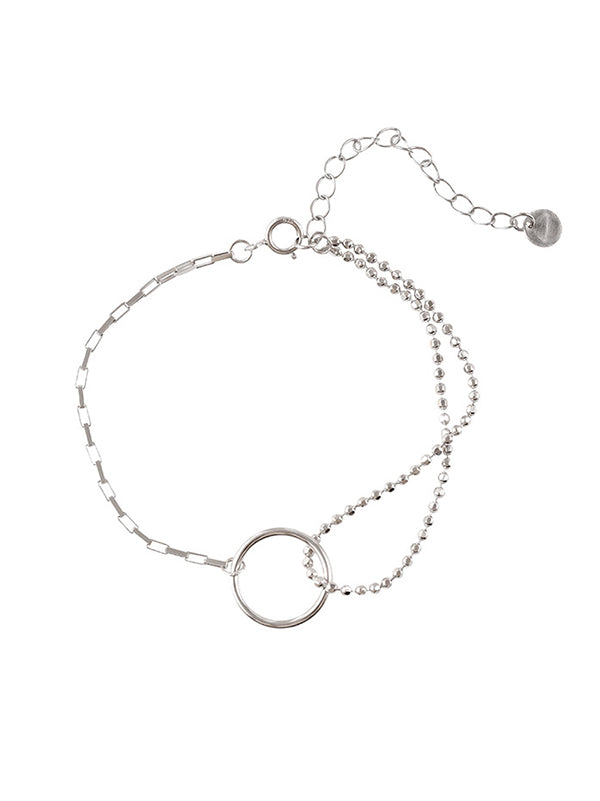 Urban Solid Color Geometric Bracelet Accessories