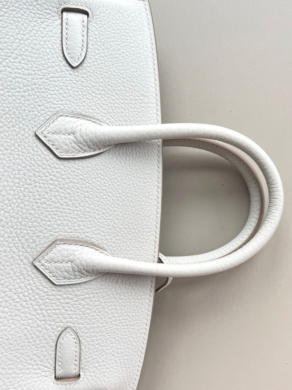 Birkin 25 True White Epsom GHW