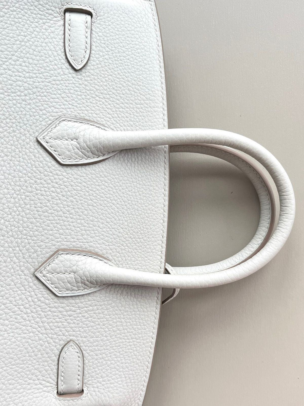 Birkin 25 True White Epsom GHW