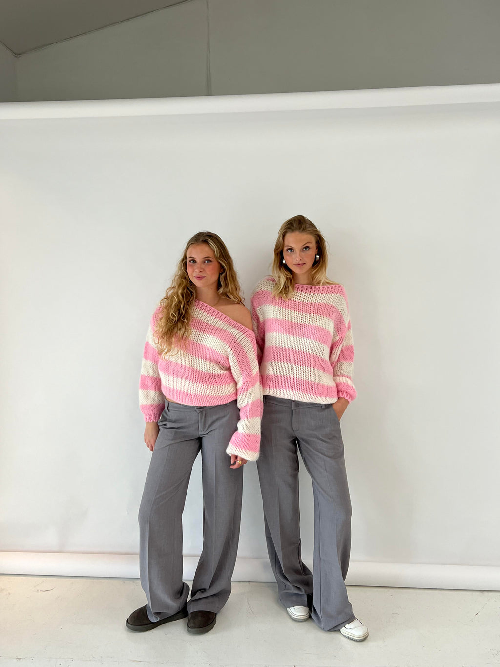 Cara - Stripped Loose-Fit Sweater