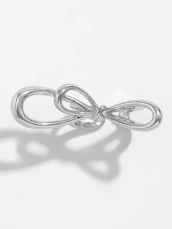 Bowknot Geometric Rings Accessories
