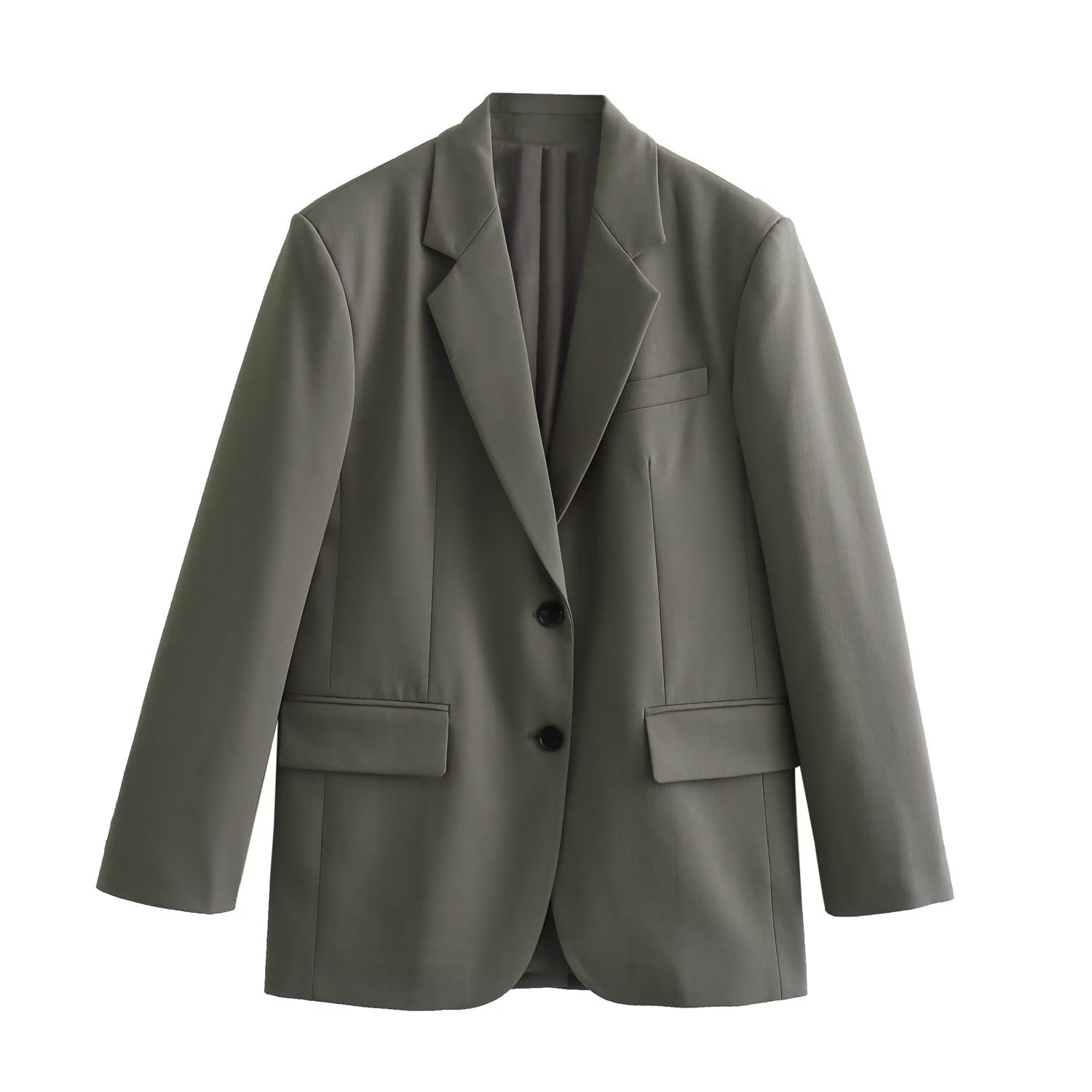 Autumn Women's Button Suit Coat Vest Pants Set – Stylish Fall Outfit