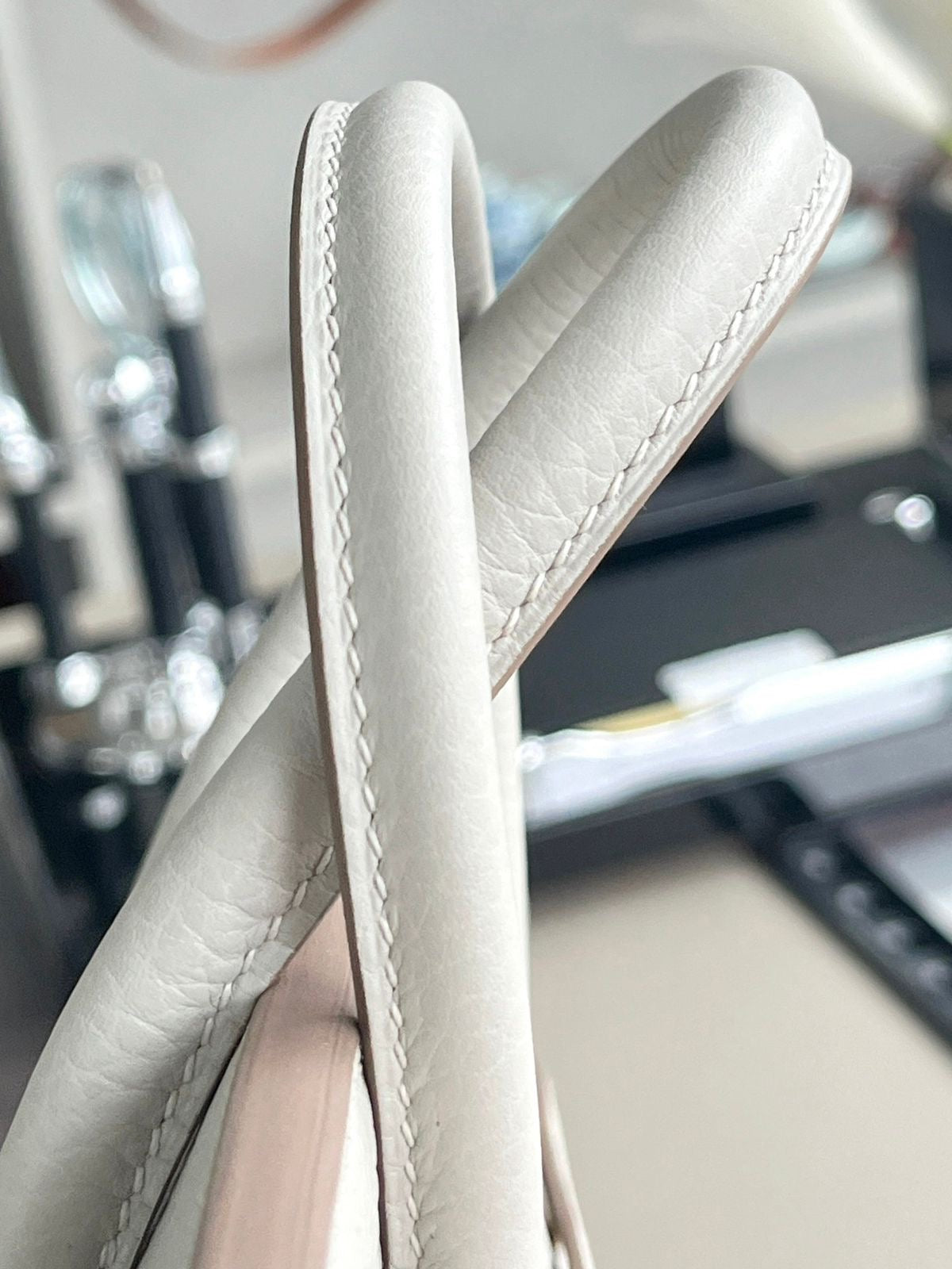 Birkin 25 True White Epsom GHW