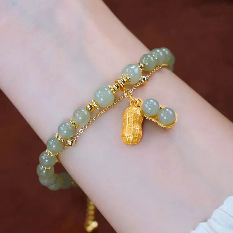 Natural Hetian Jade Bracelets Collection