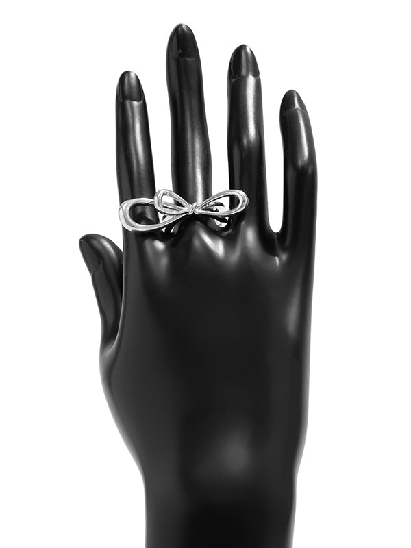 Bowknot Geometric Rings Accessories