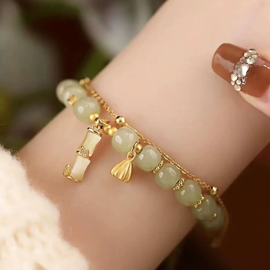 Natural Hetian Jade Bracelets Collection
