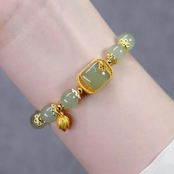 Natural Hetian Jade Bracelets Collection