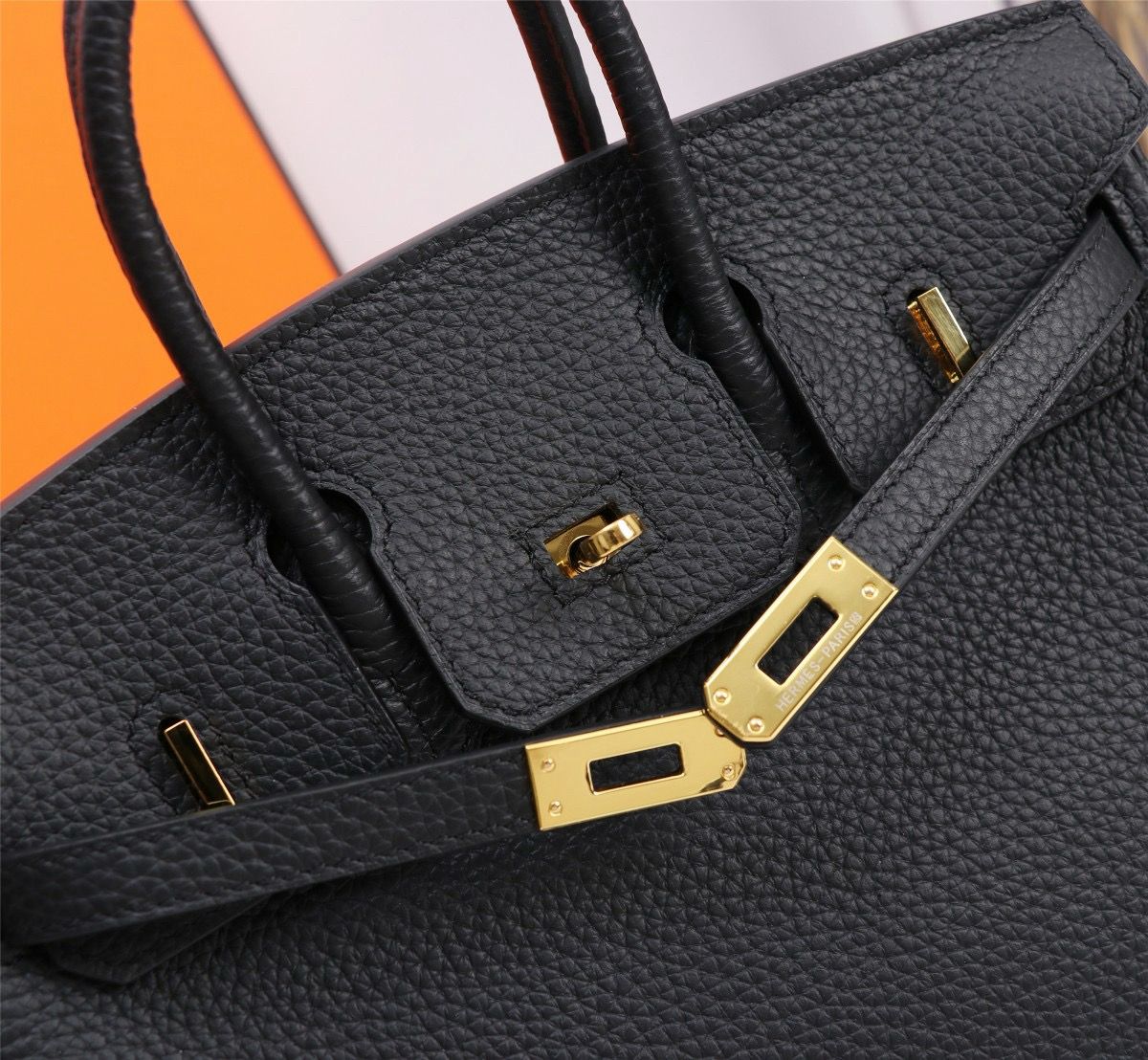 Birkin 40cm Togo leather GHW