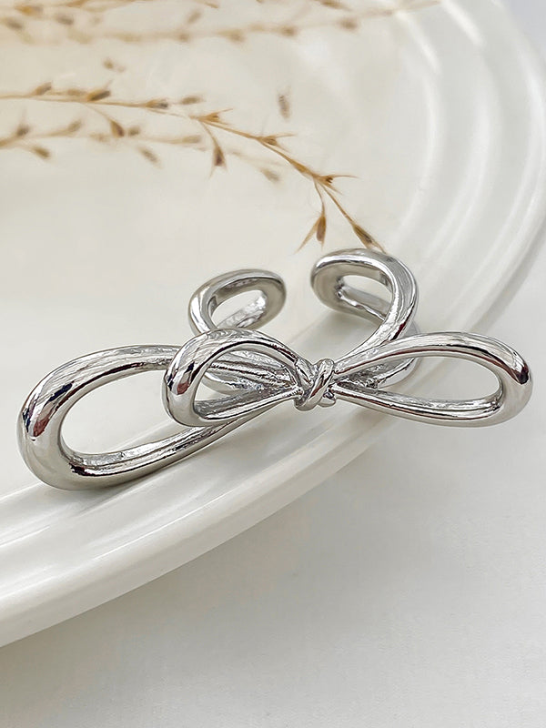 Bowknot Geometric Rings Accessories