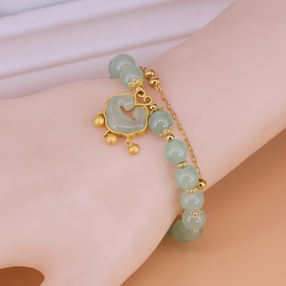 Natural Hetian Jade Bracelets Collection