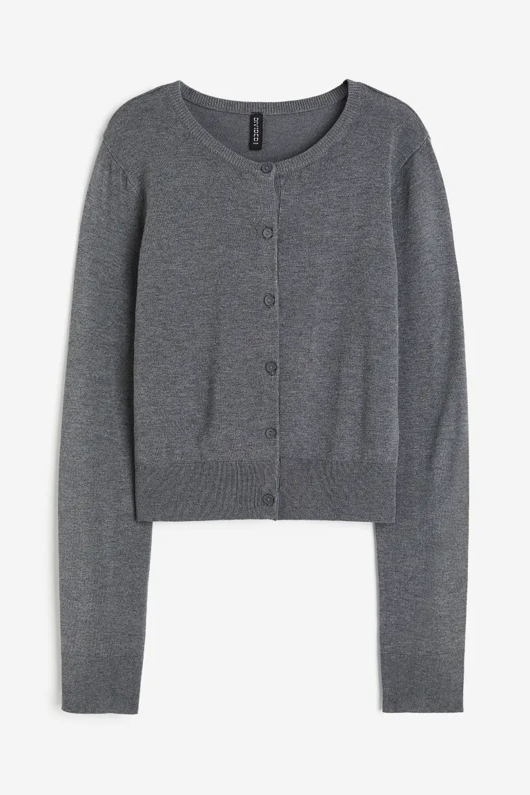 Fine-knit Cardigan