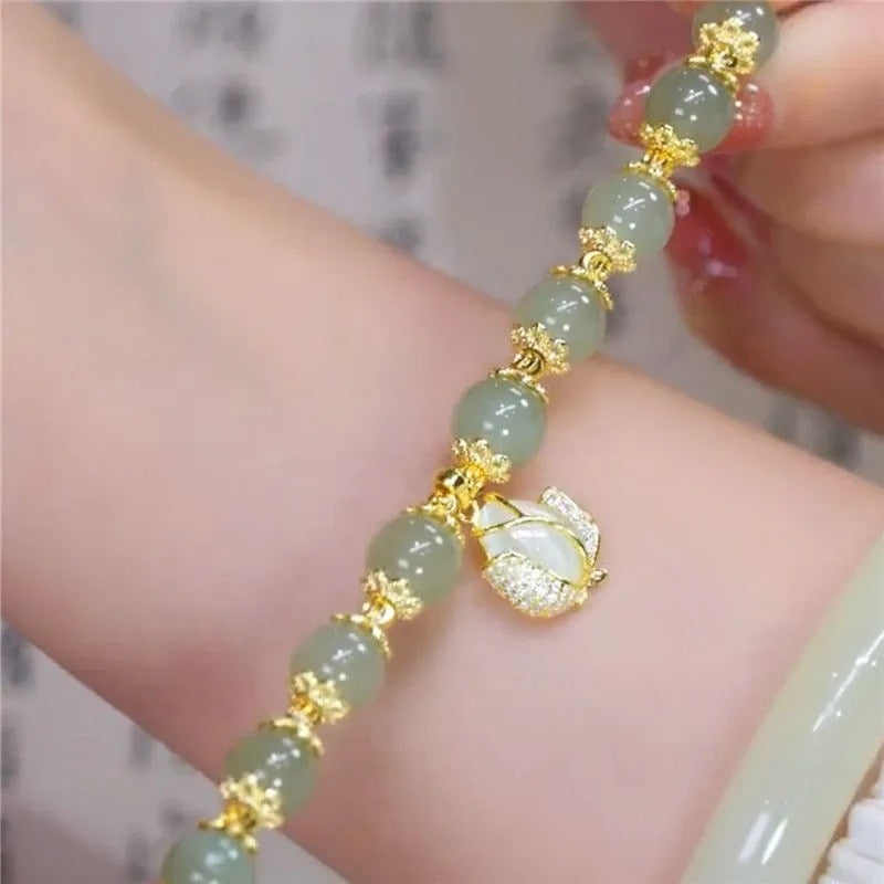Natural Hetian Jade Bracelets Collection